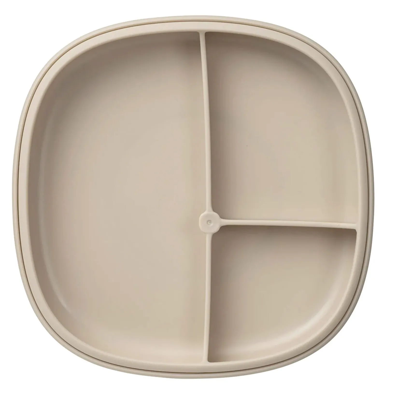 New 2-in-1 Suction Plate - Latte Kids Breastfeeding|Tableware