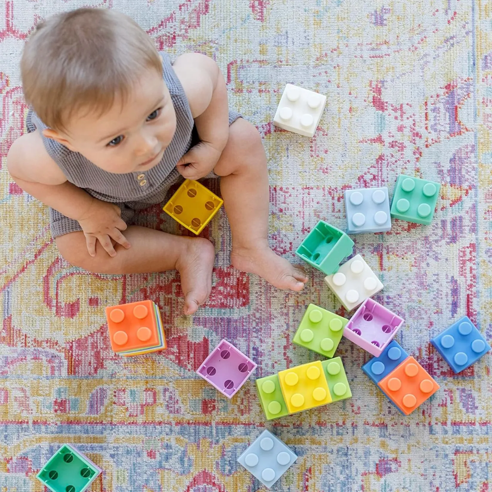 Infantino Super Soft Blocs Kids Assembly & Construction