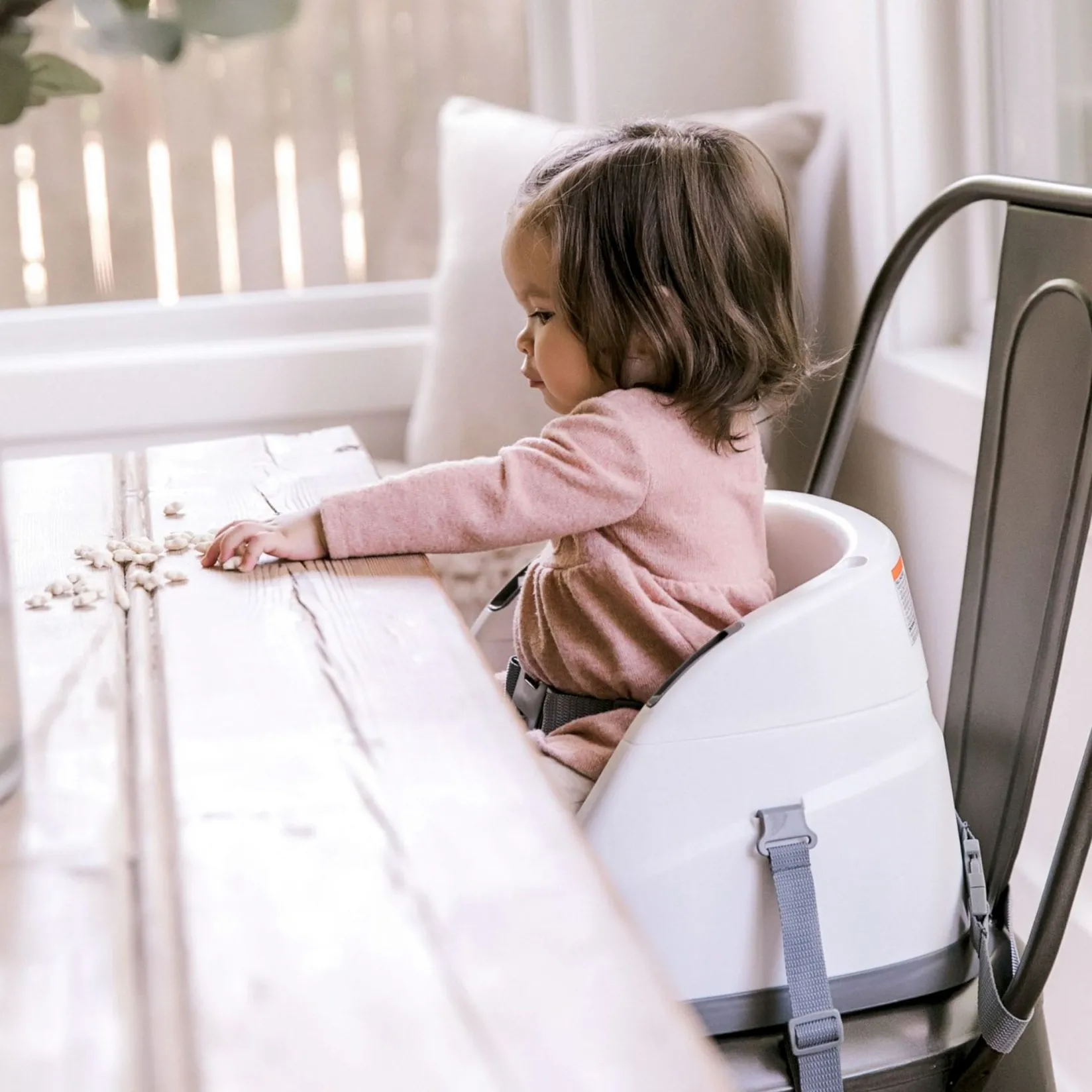 High Chairs & Booster Seats|High Chairs & Booster Seats>Ingenuity Baby Base 2-in-1™ Seat - Slate