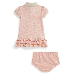 Discount Interlock Knit Polo Dress 6-24m Dresses, Skirts & Outfits