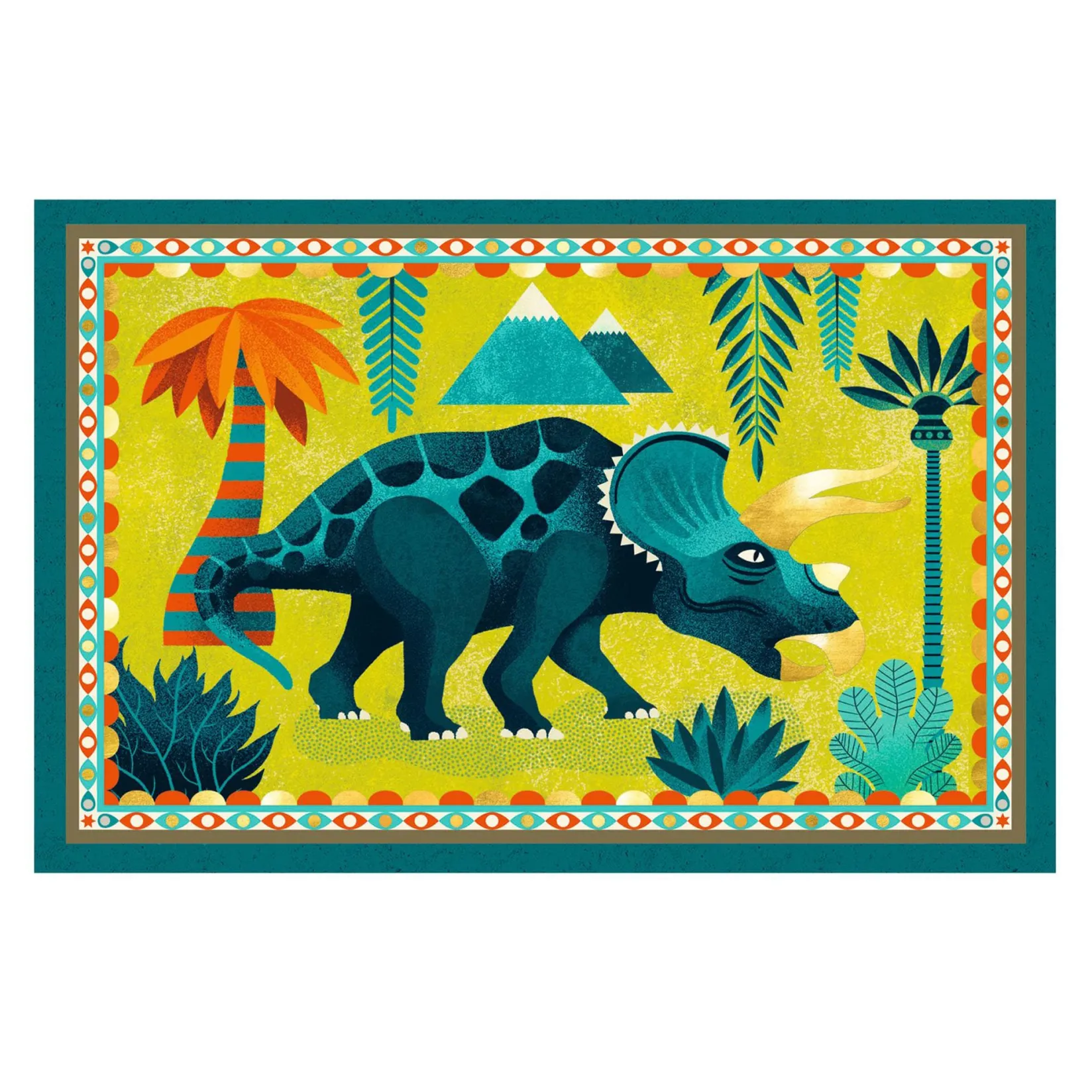 Party Supplies>Djeco Invitations(8) Jack Fang, Dino Rock