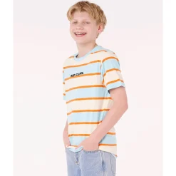 Clearance Island Stripe T-shirt 8-14y Kids/BOY Tops