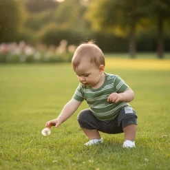 Discount Island Striped Bodysuit 3-24m BOY Tops