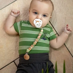 Discount Island Striped Bodysuit 3-24m BOY Tops