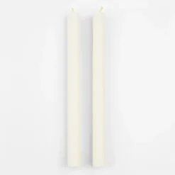 New Ivory Table Candles(2) Party Supplies