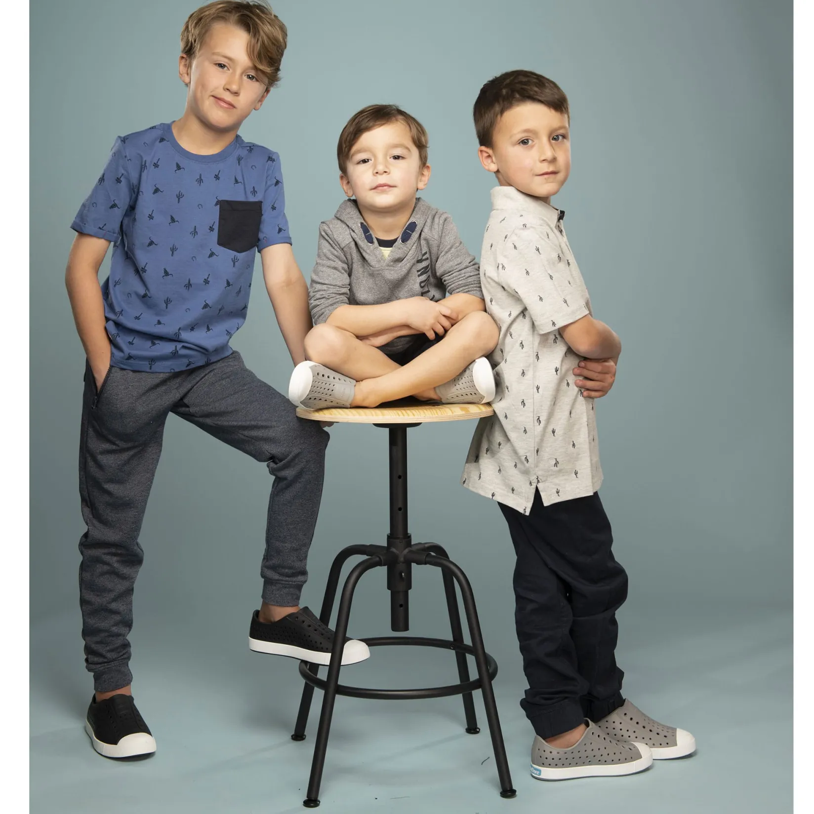 Sandals>Native Shoes Jefferson Shoe Sizes 1-6 Black