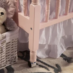 Outlet Jenny Lind 3-in-1 Convertible Crib - Blush Pink Cribs & Mattresses|Cribs & Mattresses