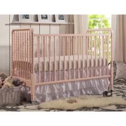 Outlet Jenny Lind 3-in-1 Convertible Crib - Blush Pink Cribs & Mattresses|Cribs & Mattresses