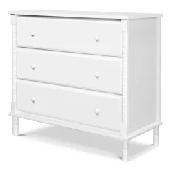 Storage Furniture>DaVinci Jenny Lind Spindle 3-Drawer Dresser - White