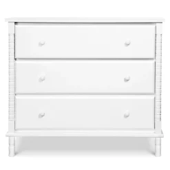 Storage Furniture>DaVinci Jenny Lind Spindle 3-Drawer Dresser - White