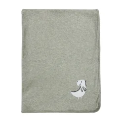 Jersey Blanket Dino Sage Kids Blankets|Blankets