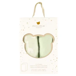 Clearance Jersey Crib Sheets (2) - Green Kids Sheets|Bedding