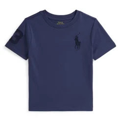 Tops>Polo Ralph Lauren Jersey Polo T-shirt 2-7y Marine