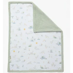 Blankets|Blankets>Living Textiles Jersey Sherpa Blanket - Goosey Goosey