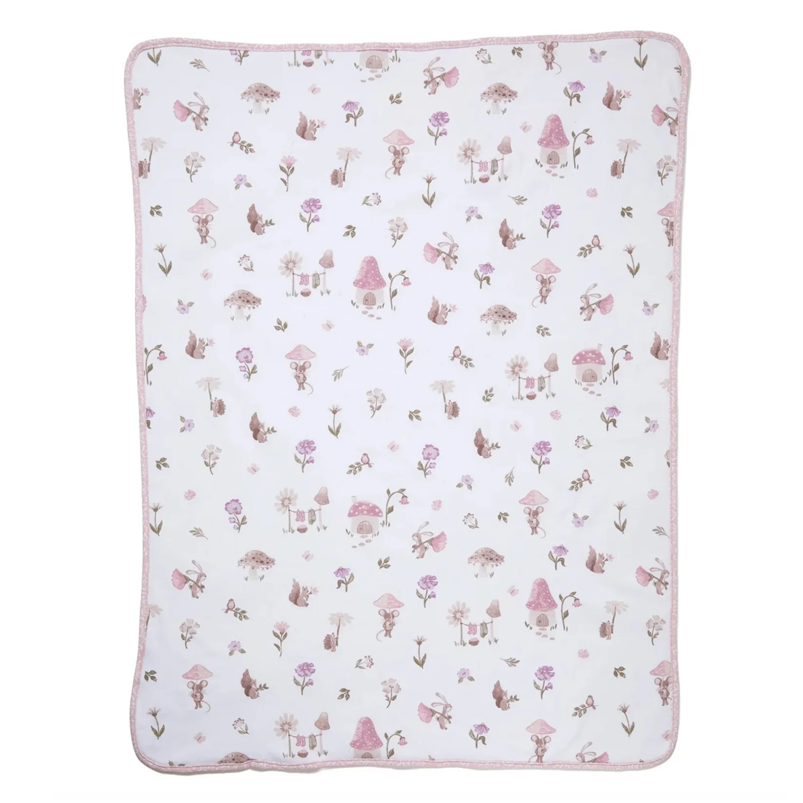 New Jersey Sherpa Blanket - Mushroom House Kids Blankets|Blankets