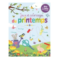 Quebec Books|4 Years And Over>Prologue Jeux Et Coloriage Du Printemps