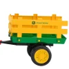 Discount John Deere Trailer - Green/Yellow Kids Motorized & Electronic|Walkers