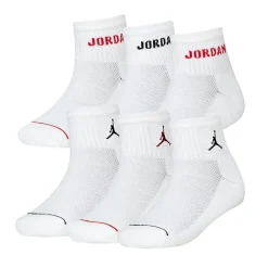 Socks|Underwear & Socks>Jordan Ankle Socks (6) Sizes 3j-7j