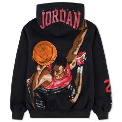 Sportswear|Fleeces And Sweatshirts>Jordan Sketch Hoodi 8-18y Black