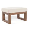 Gliders & Rocking Chairs|Gliders & Rocking Chairs>Monte Joya Ottoman - Dune / Walnut