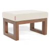 Online Joya Ottoman - Sand / Walnut Gliders & Rocking Chairs|Gliders & Rocking Chairs