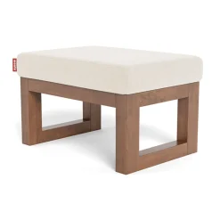 Online Joya Ottoman - Sand / Walnut Gliders & Rocking Chairs|Gliders & Rocking Chairs