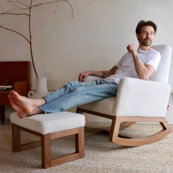 Online Joya Rocking Chair - Dune / Walnut Gliders & Rocking Chairs|Gliders & Rocking Chairs