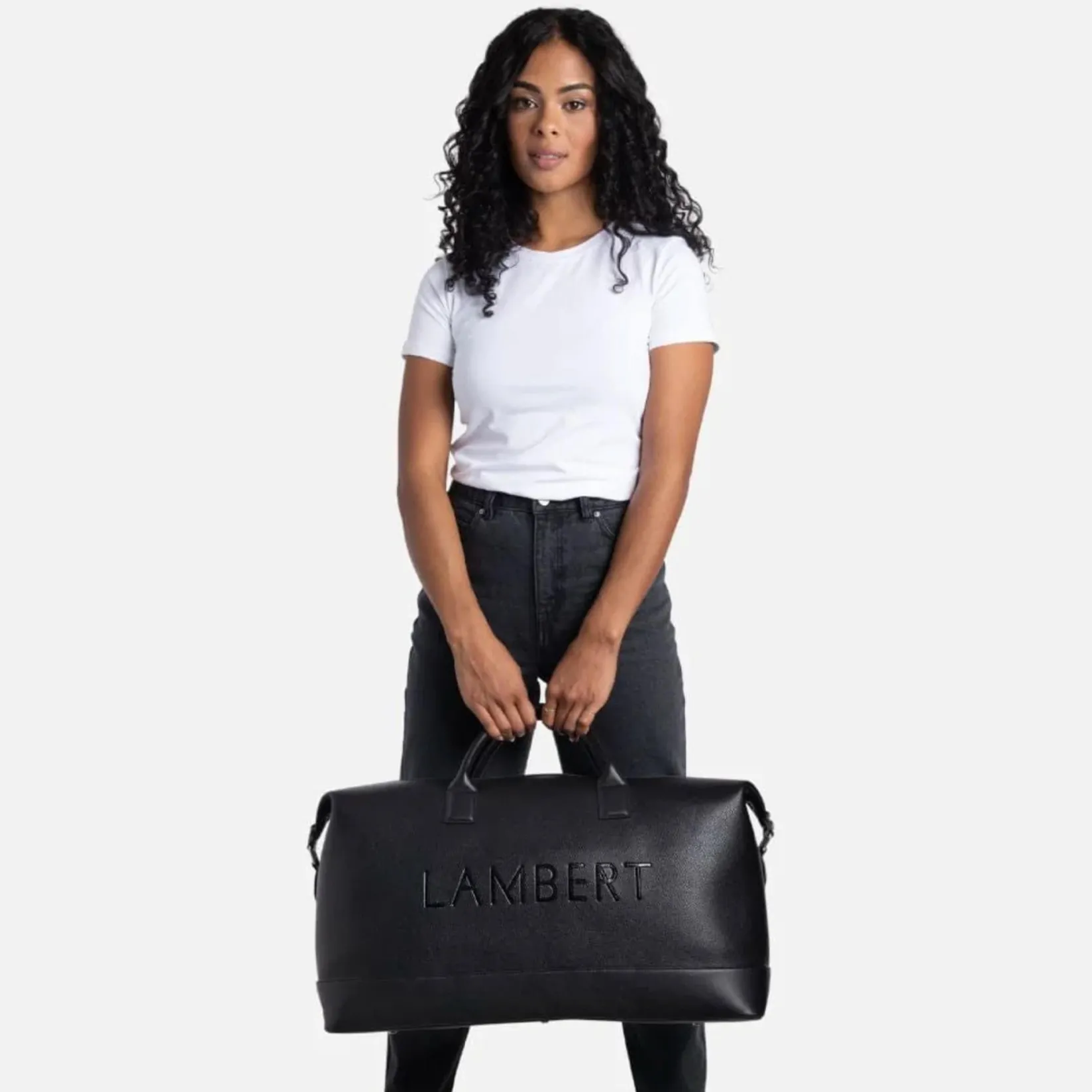 Travel Accessories|Outdoors & Travel>Lambert June Tote Bag 2-in-1 - Black