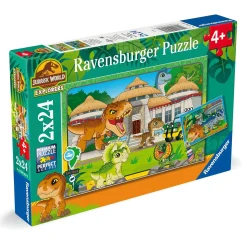 Hot Jurassic World Explorers Puzzle 2x24p Kids Puzzles