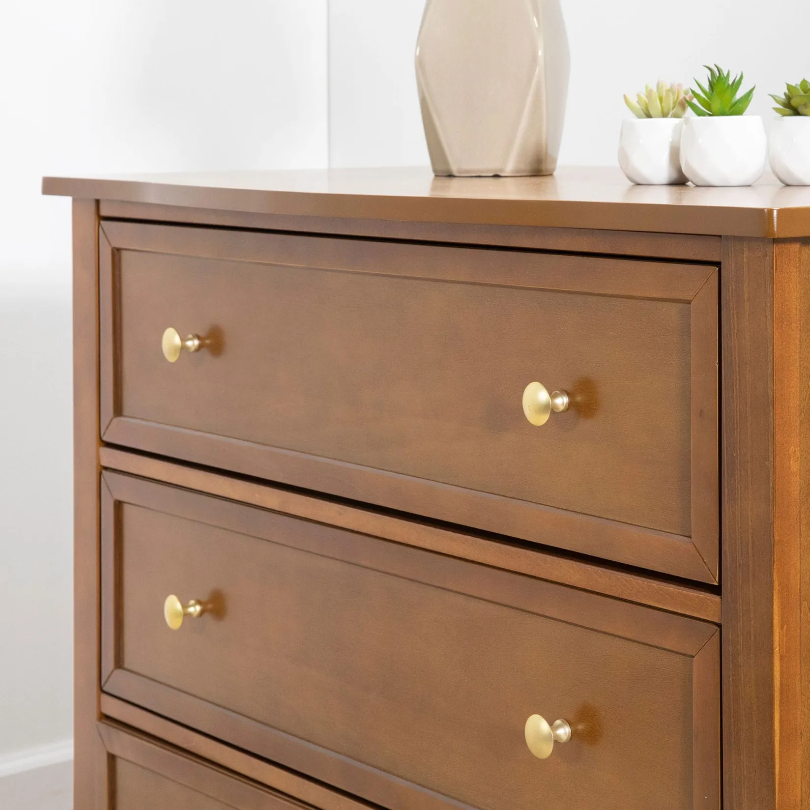 Hot Kalani 3-Drawer Dresser - Chestnut Finish Storage Furniture