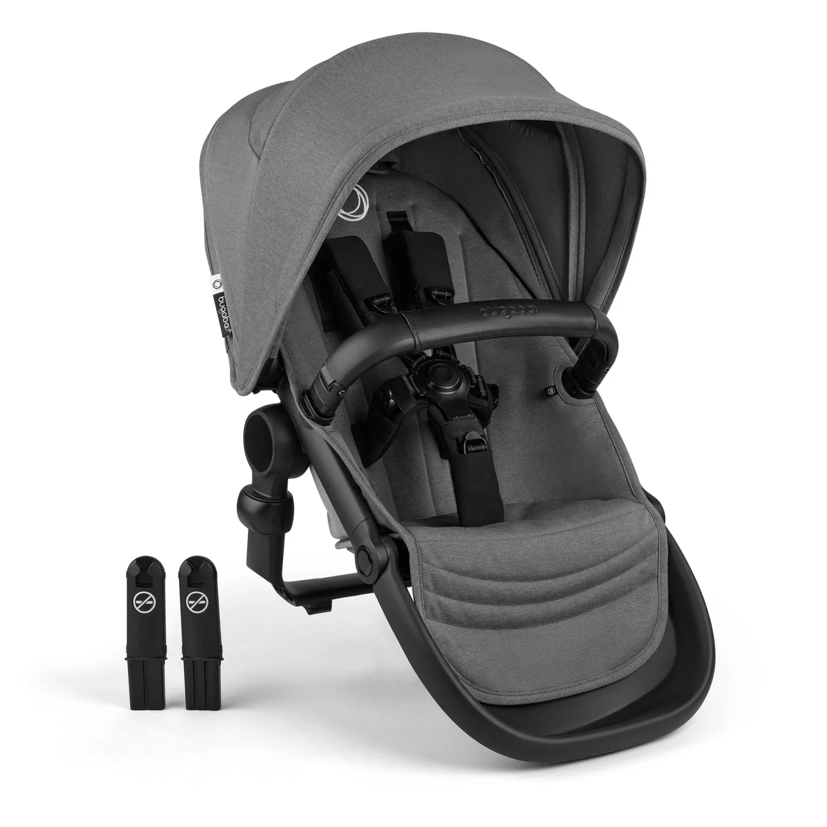 Strollers|Strollers & Trailers>Bugaboo Kangaroo Sibling Seat - Black/Moon Grey