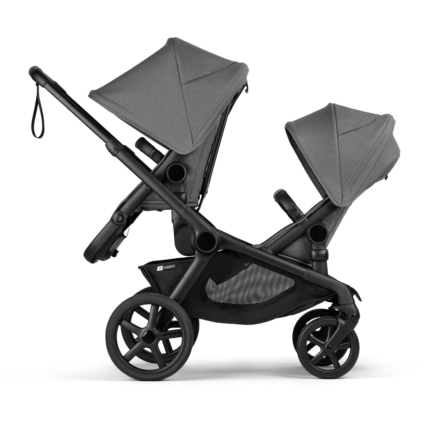 Strollers|Strollers & Trailers>Bugaboo Kangaroo Sibling Seat - Black/Moon Grey