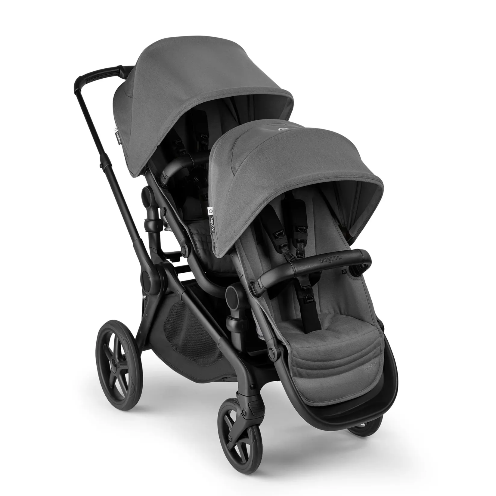 Strollers|Strollers & Trailers>Bugaboo Kangaroo Sibling Seat - Black/Moon Grey
