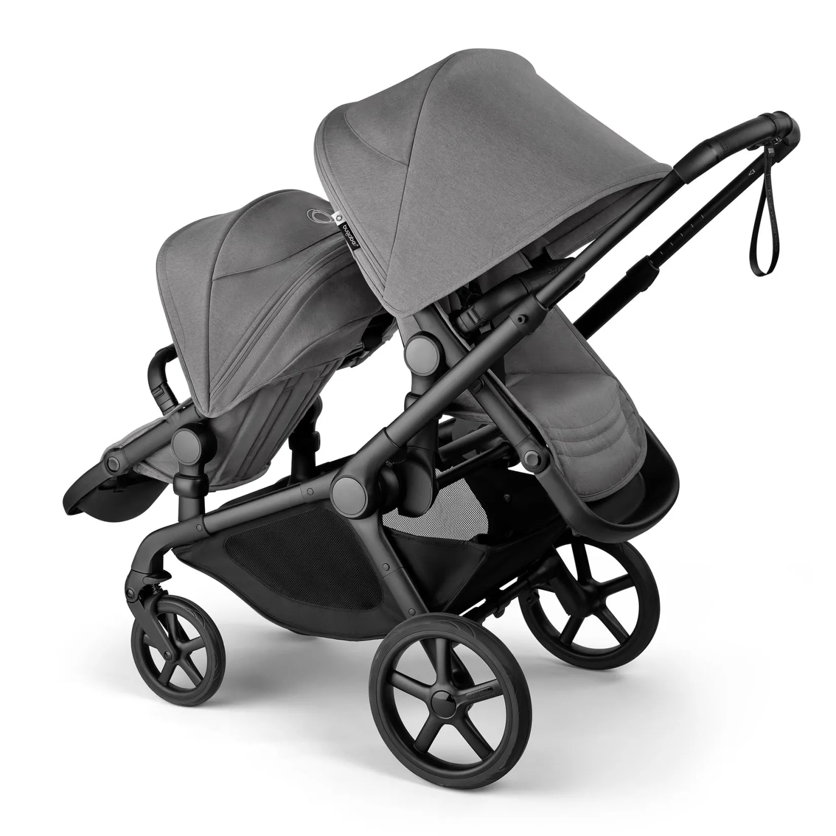 Strollers|Strollers & Trailers>Bugaboo Kangaroo Sibling Seat - Black/Moon Grey