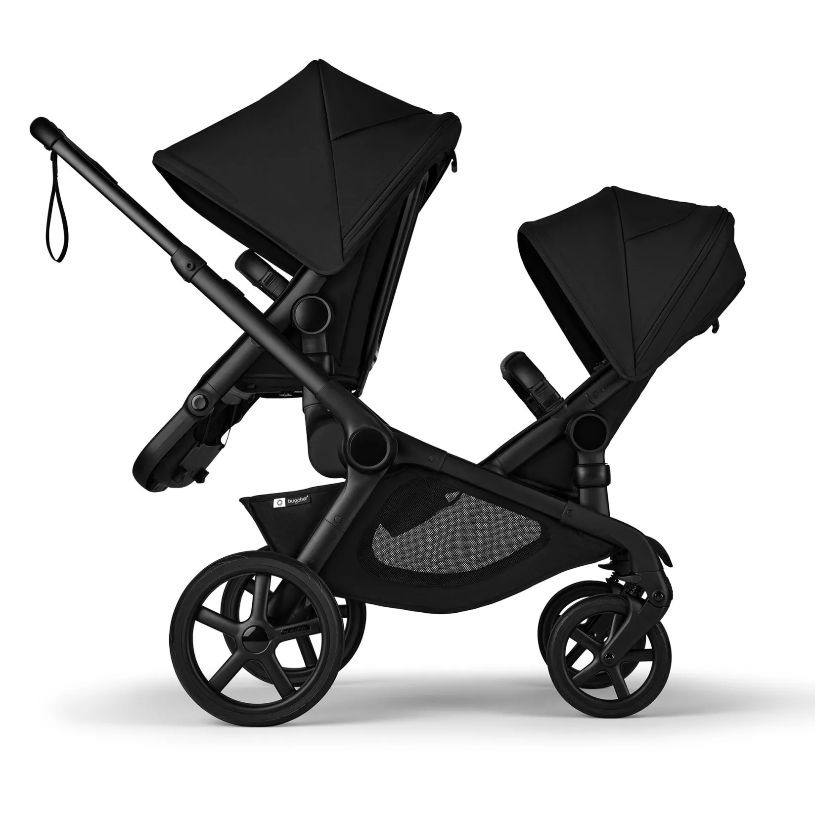 Strollers|Strollers & Trailers>Bugaboo Kangaroo Sibling Seat - Black / Black