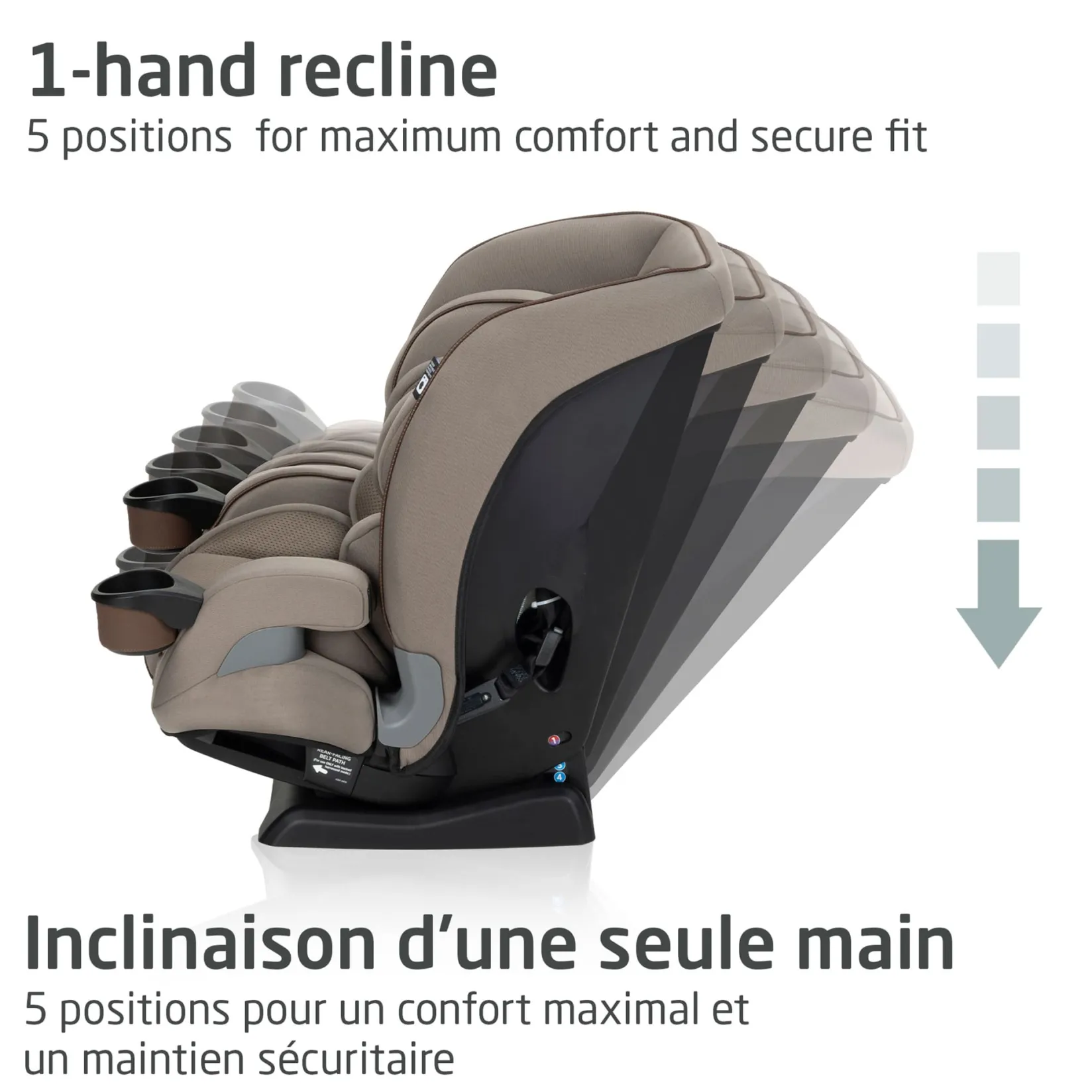 Hot Kani 4in1 Convertible Car Seat -Truffle Kids Car Seats & Booster Seats|Car Seats