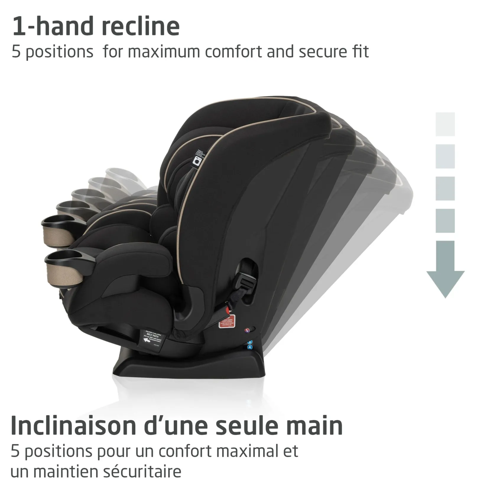 Car Seats & Booster Seats|Car Seats>Maxi-cosi Kani 4-in-1 Convertible Car Seat - Caspian Caviar