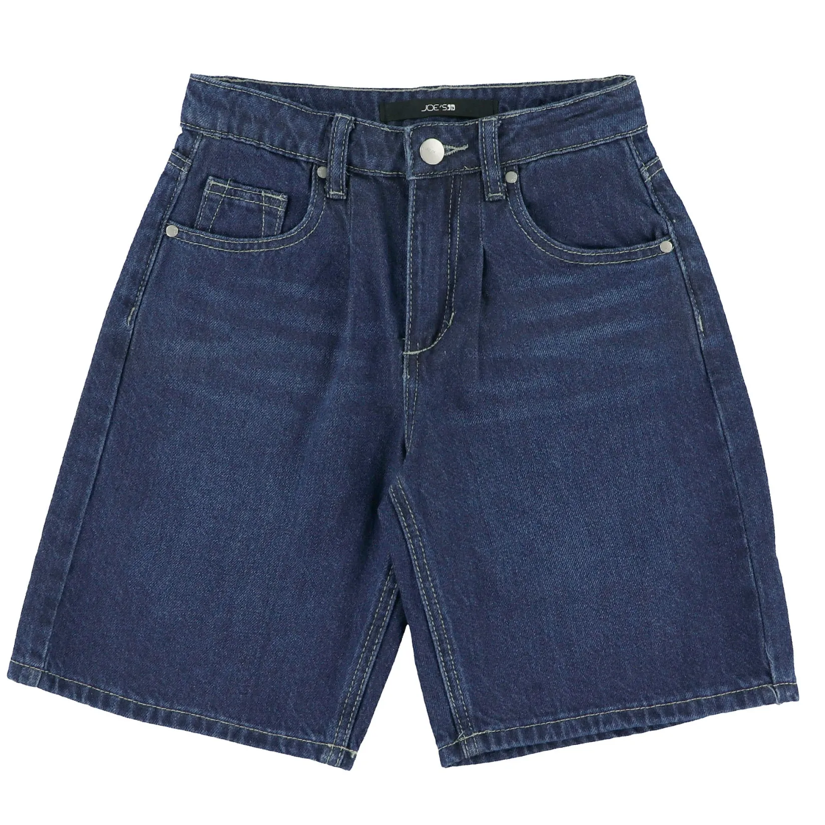 Shorts & Bermuda>Joe’s Jeans Kate Baggy Pleated Jorts 4-6x Denim