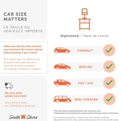 Discount Kids Stool / Nightstand - Sweedi Greige Nightstands