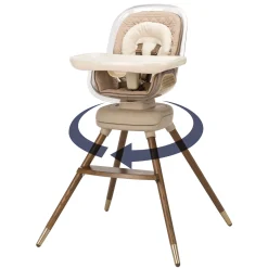 Discount Kiskadee 360° Rotating High Chair - Natural High Chairs & Booster Seats|High Chairs & Booster Seats