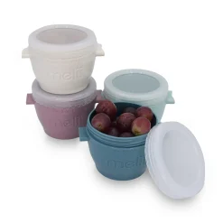 Breastfeeding|Snack Bags & Containers>Melii Kit Bowls Top (4) 4oz