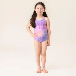 Swimsuits>Nano Kittens Swimsuit 2-14 Lilac