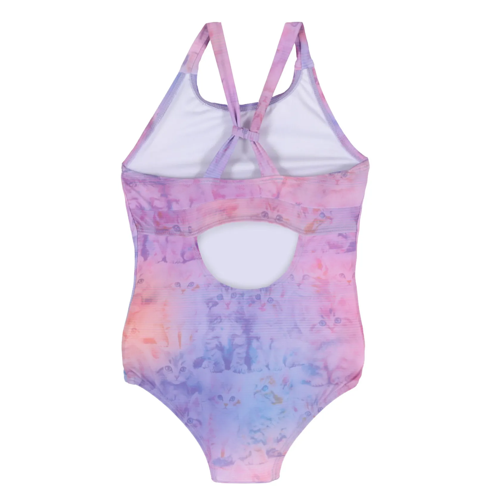 Swimsuits>Nano Kittens Swimsuit 2-14 Lilac