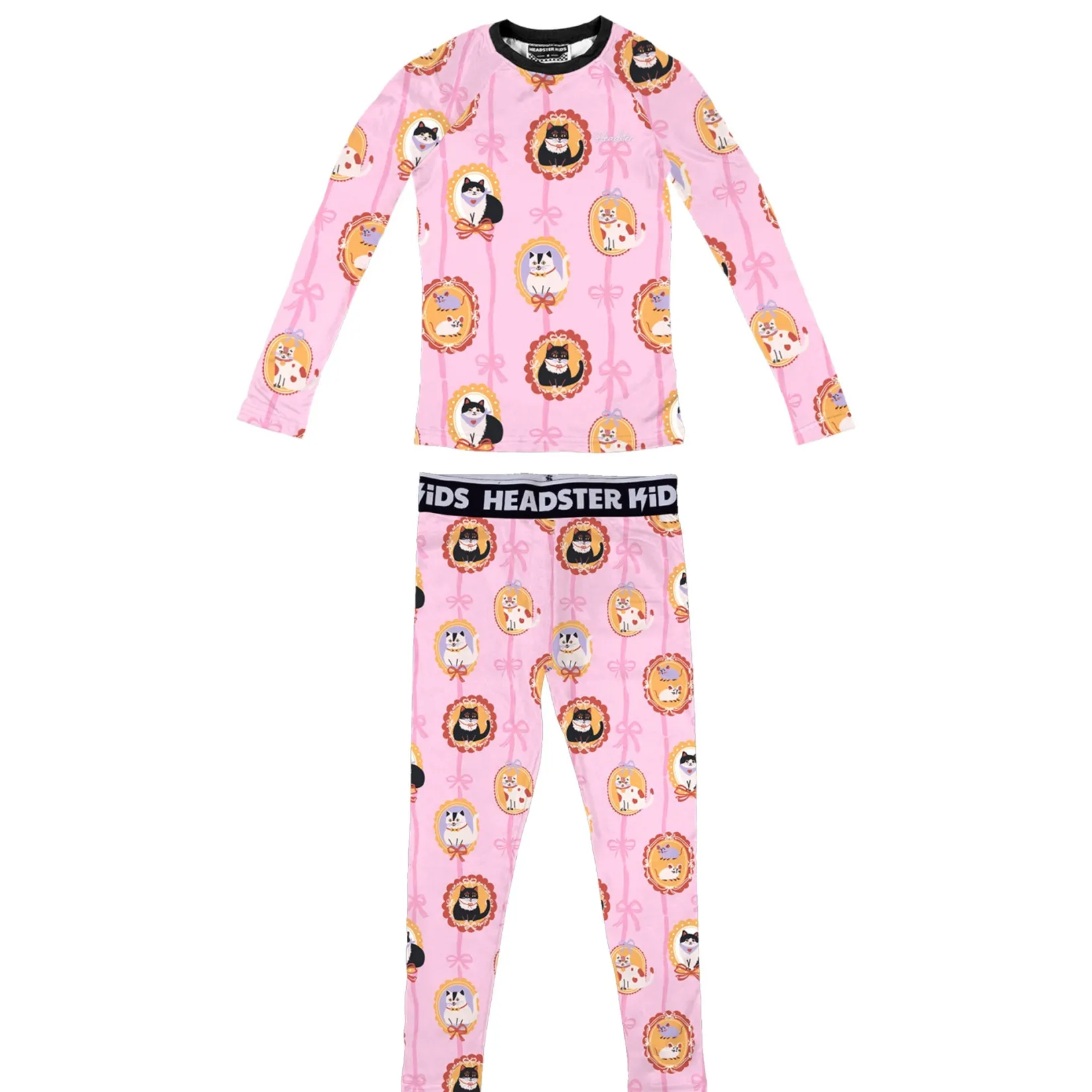 Sale Kitty Charm Base Layer 4-10 Kids Underwear & Socks|Fleeces And Sweatshirts