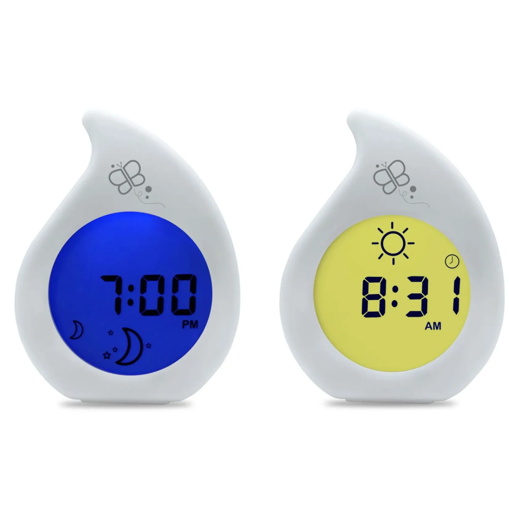 Clocks & Timers|Clocks & Alarm Clocks>Bbluv Klöck Rechargeable Night Light & Learning Alarm Clock