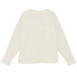 Fleeces And Sweatshirts|Tops>Huttelihut Knit Cardigan 3-8 Ivory