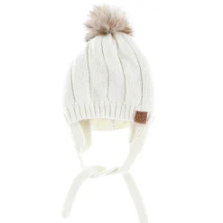 New Knit Pompom Beanie 0-18m BOY Beanies|Beanies