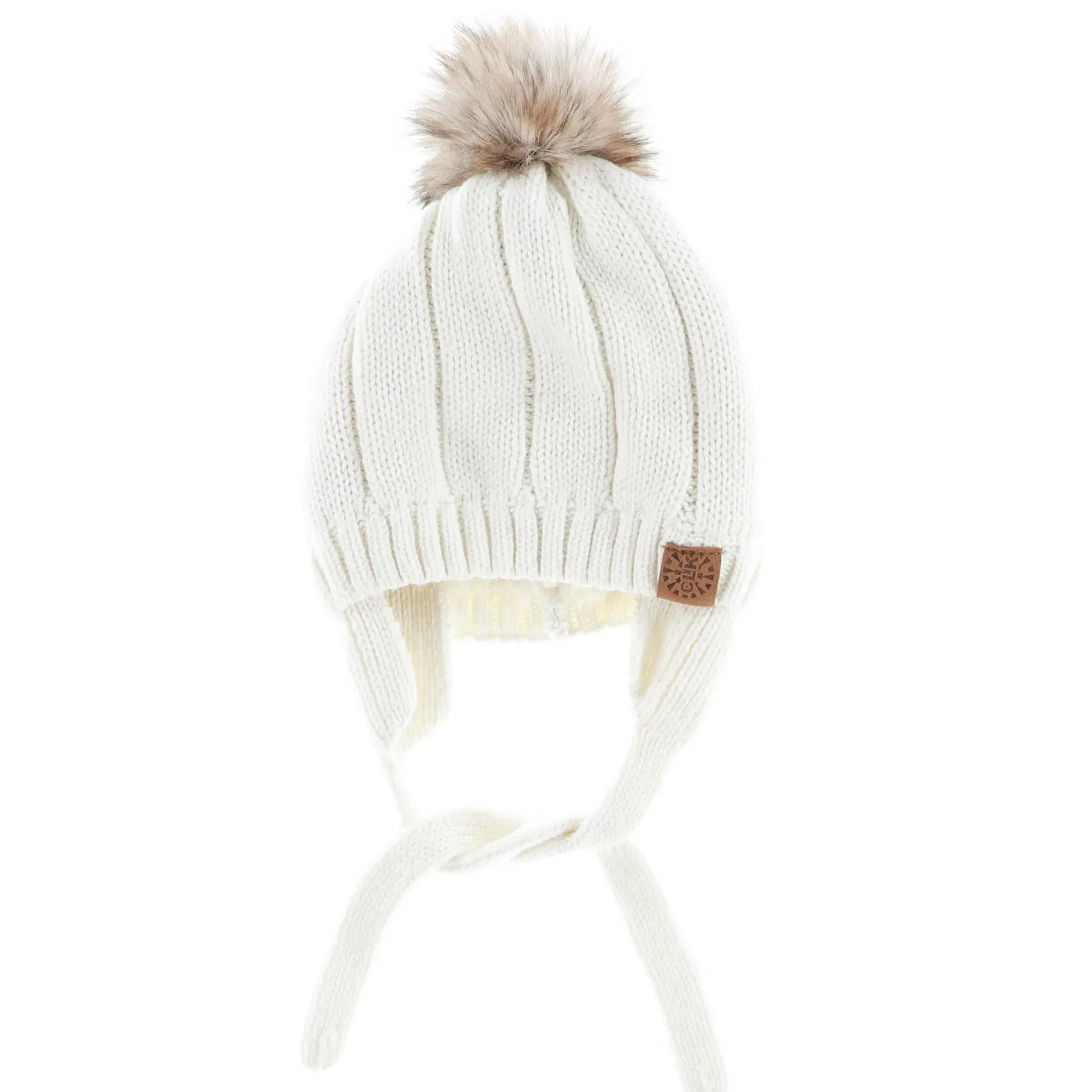 New Knit Pompom Beanie 0-18m BOY Beanies|Beanies