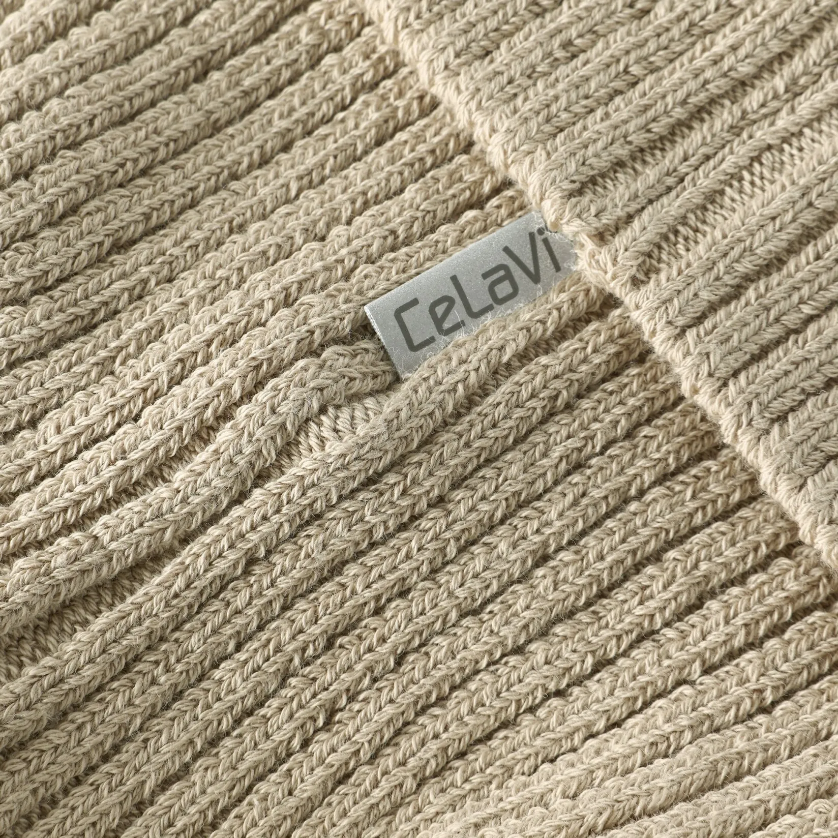 Online Knit Rib Beanie 9-12m BOY Beanies|Beanies