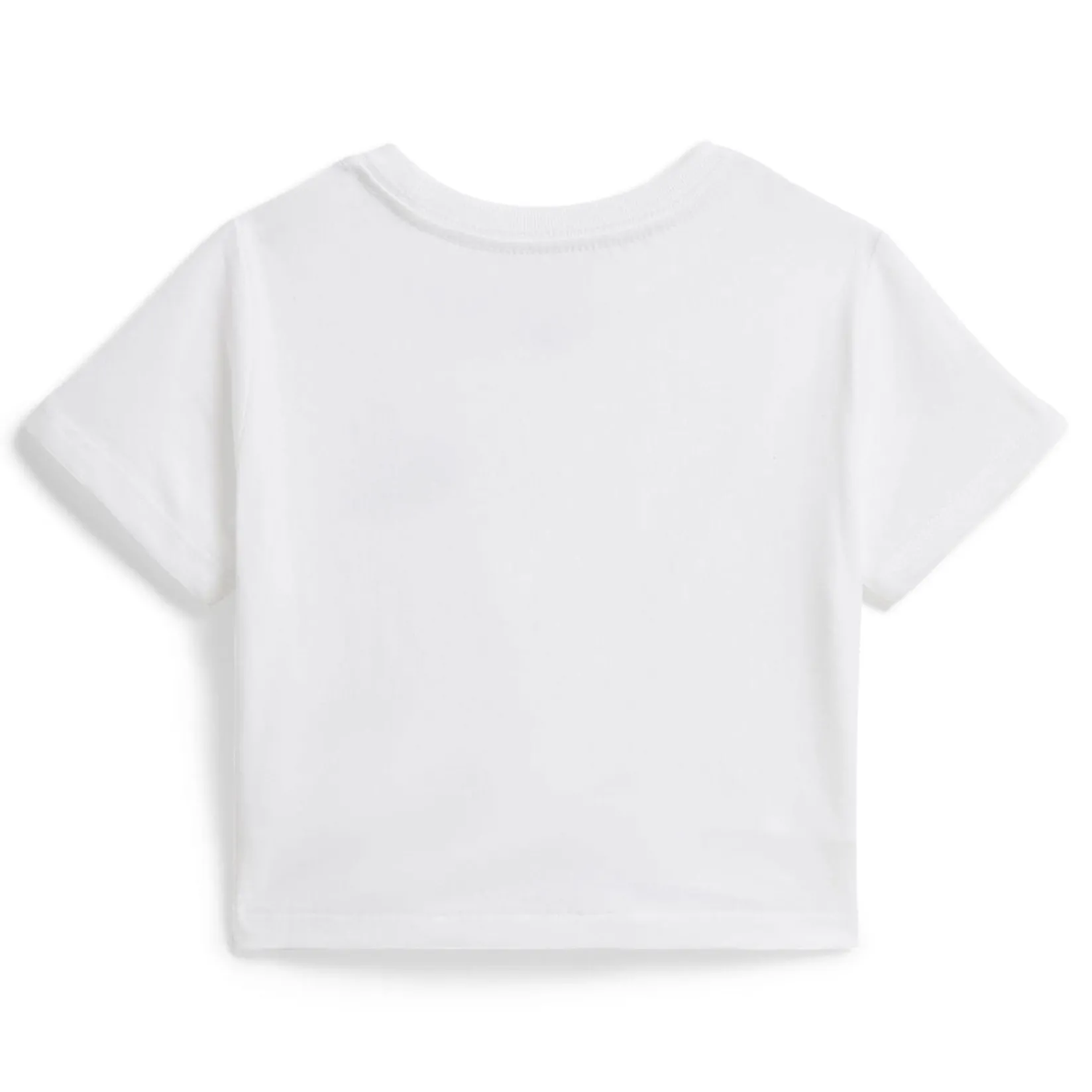 Tops>Polo Ralph Lauren Knot Polo T-shirt 2-6x Blanc